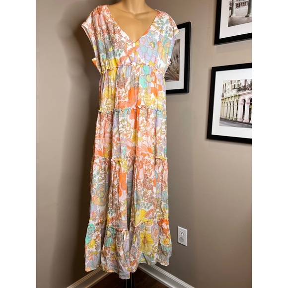 Anthropologie Ethereal Floral Maxi Dress - Picture 4 of 6